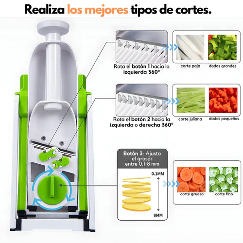 Multifunción Healthy 4 en 1 - Cortador de alimentos