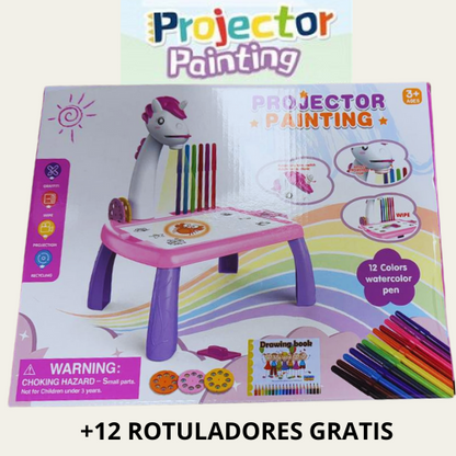 BabyKids - Mesa Infantil con Proyector LED