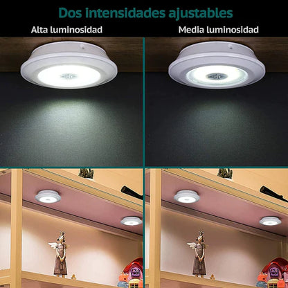 SET DE 3 LUCES LED + MANDO A DISTANCIA (GRATIS)