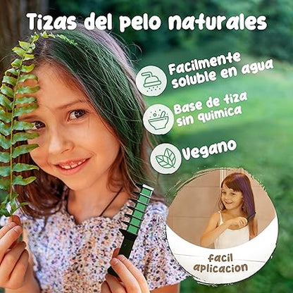 MagicHair 6 peines con tizas para el pelo