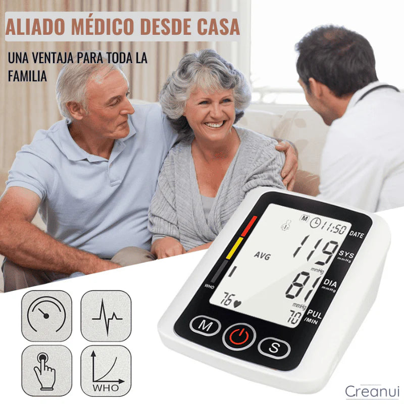 PulseHealth - Tensiómetro digital de brazo