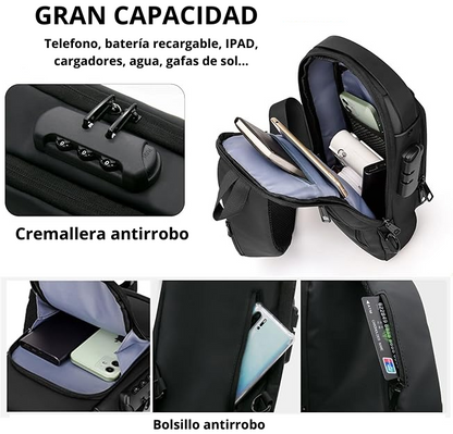 BOLSO CRUZADO ANTIRROBOS 2025