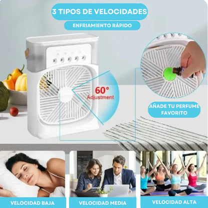 IceCoolMax - Ventilador humidificador