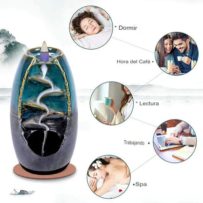 Cascada de incienso +(50 conos GRATIS)