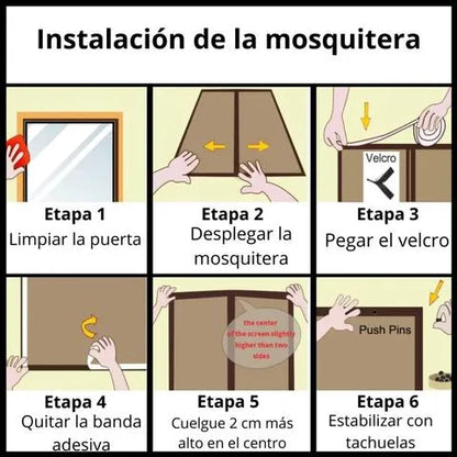 Cortina Magnética Antimosquitos - MosquiSave