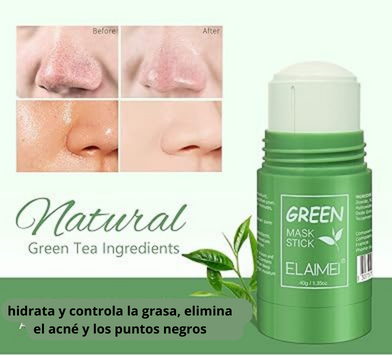 GreenSkin - Mascarilla en barra Té Verde