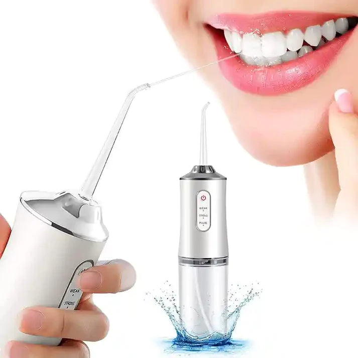 Irrigador Dental Profesional Eléctrico + 4 Boquillas de Regalo