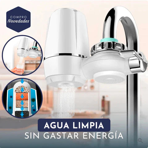 PureWater - Filtro Purificador de Agua para Grifo