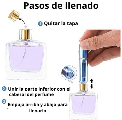 Essencia - Botella de perfume recargable